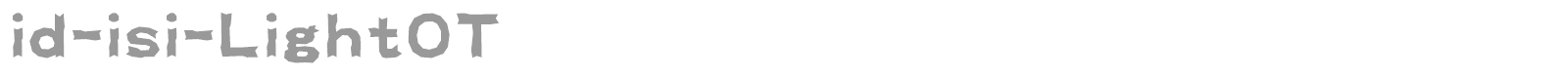 id-isi-LightOT font preview